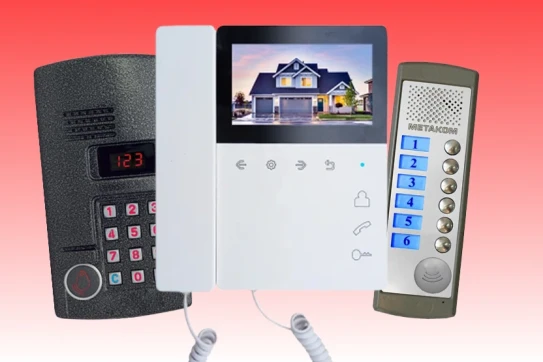 Установка и обслуживание аудио-, видеодомофонов